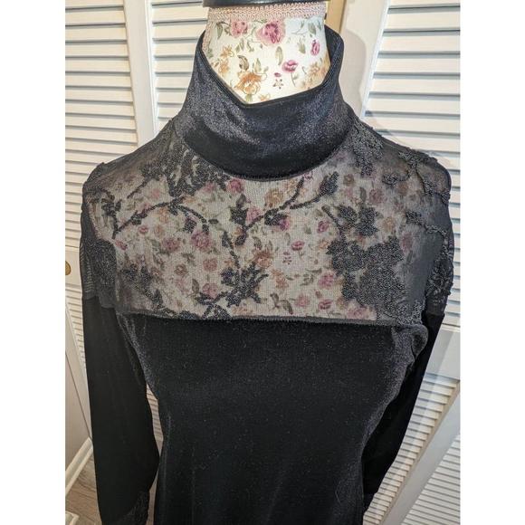 Vintage Hairston Roberson velvet gown NWT - Picture 2 of 8